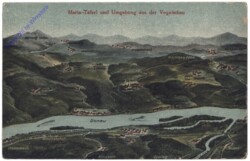 Maria Taferl, und Umgebung aus der Vogelschau