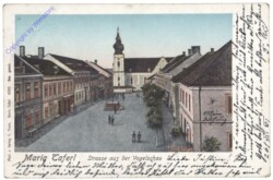 Maria Taferl, Strasse aus der Vogelschau