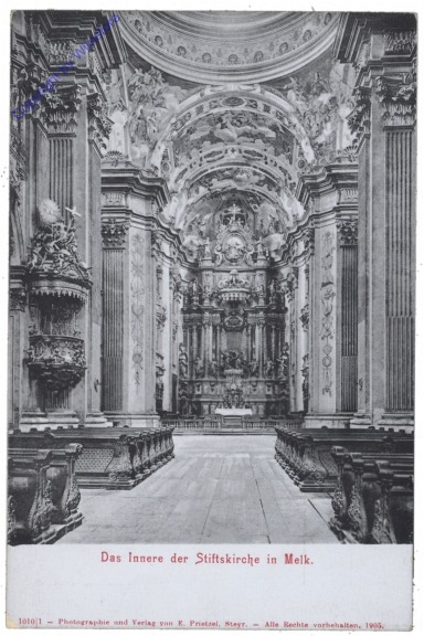Melk, Innere der Stiftskirche