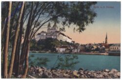 ak131890 Melk, Ortsansicht