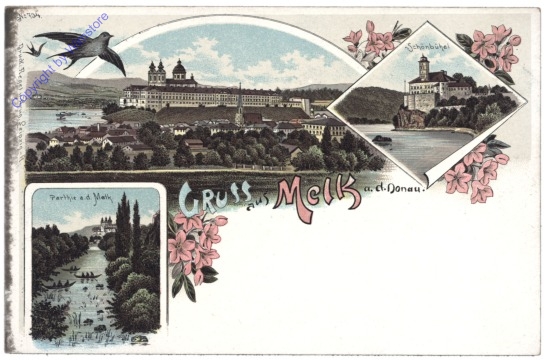 Melk, Gruss aus