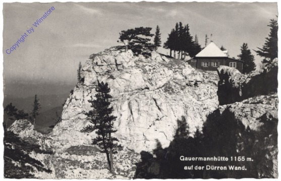 Miesenbach, Gauermannhütet auf der Dürren Wand