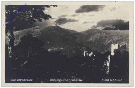 Mödling, Husarentempel, Voderbrühl, Burg Mödling