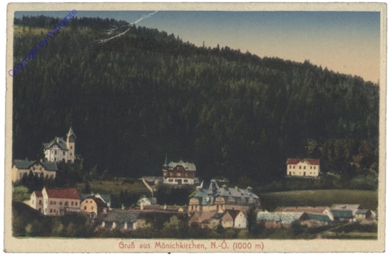 Mönichkirchen, Ortsansicht