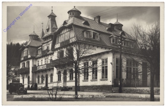 Mönichkirchen, Hotel Binder