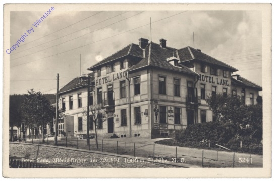 Mönichkirchen, Hotel Lang
