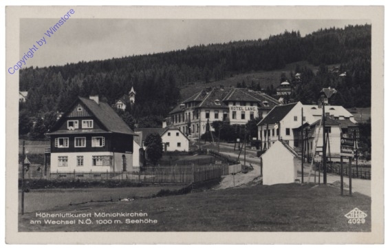 Mönichkirchen, Ortsansicht