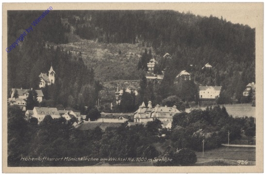 Mönichkirchen, Ortsansicht