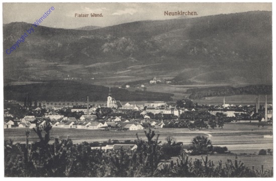 Neunkirchen, Ortsansicht, Flatzer Wand