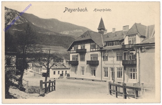 ak132123 Payerbach, Hauptplatz