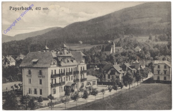 ak132124 Payerbach, Ortsansicht