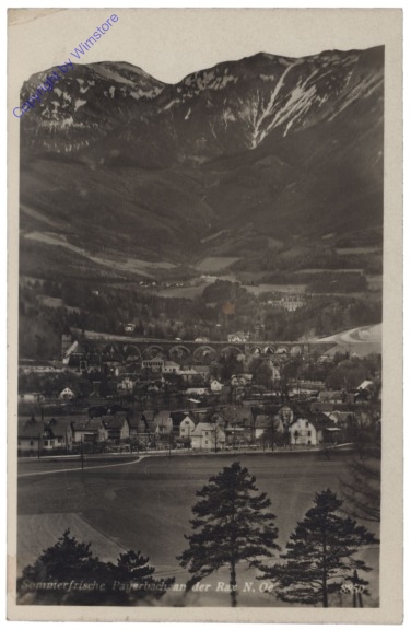 ak132126 Payerbach, Ortsansicht