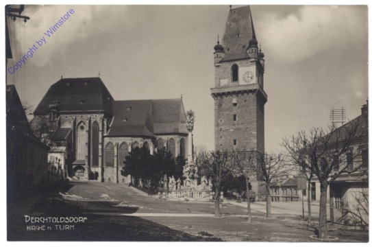 Perchtoldsdorf, Kirche m. Turm