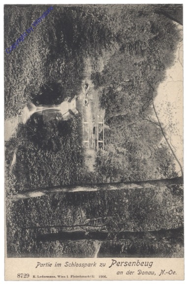 Persenbeug, Partie im Schlosspark