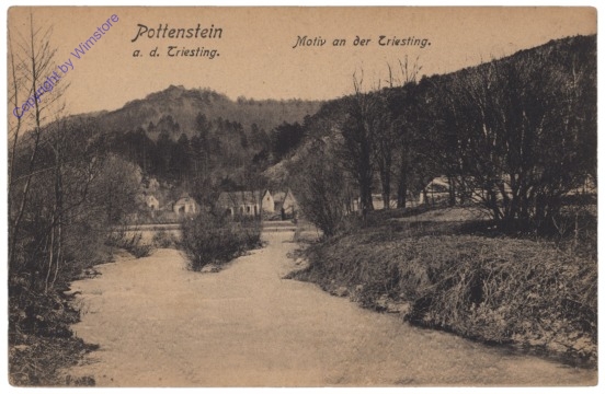 Pottenstein, Motiv an der Triesting