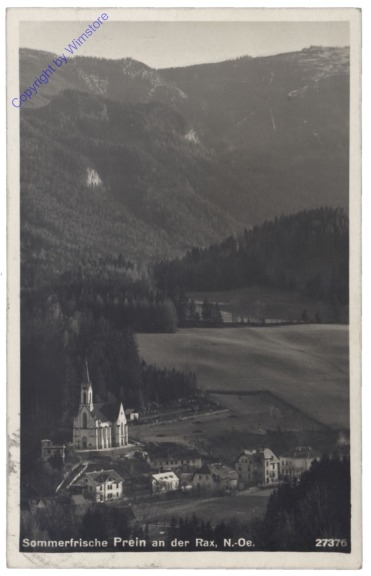 Prein an der Rax, Ortsansicht