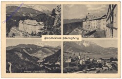 Puchberg am Schneeberg, Sanatorium Strengberg Multiansicht