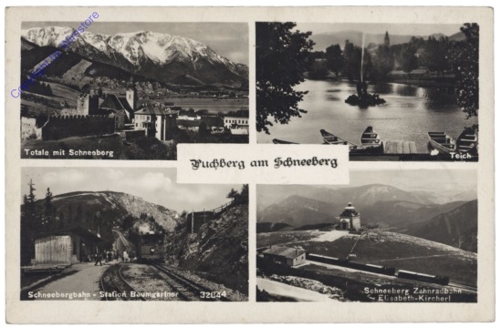 ak132312 Puchberg am Schneeberg, Multiansicht