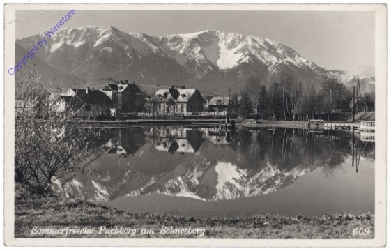 ak132320 Puchberg am Schneeberg, Ortsansicht