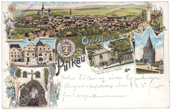 ak132343 Pulkau, Gruss aus