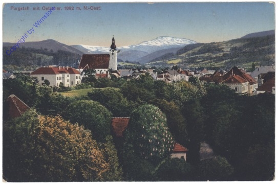 Purgstall, mit Ötscher