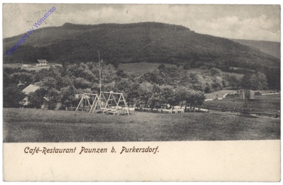 Purkersdorf, Baunzen, Cafe-Restaurant Paunzen