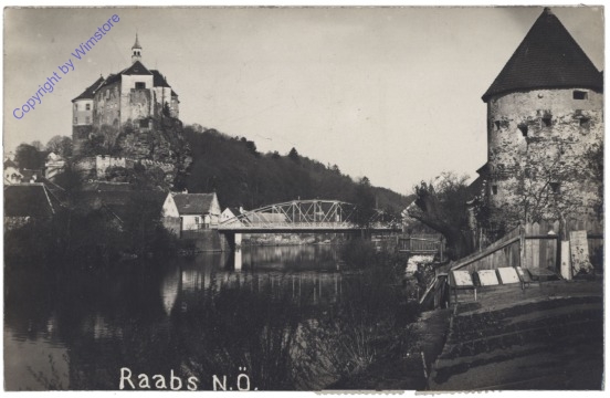 ak132366 Raabs an der Thaya, Ortsansicht