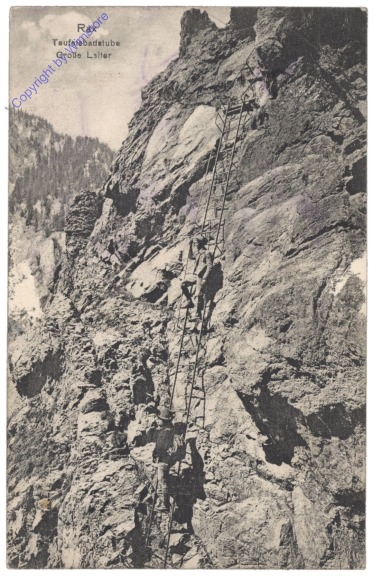 ak132418 Rax, Teufelsbadstube, Große Leiter