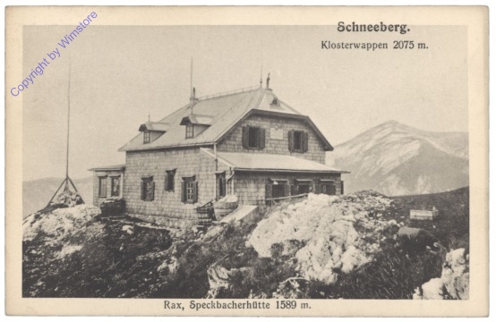 ak132429 Rax, Speckbacherhütte