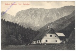 Rax, Binder's Wirtshaus, Kahlmäuer