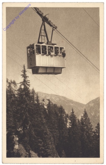 ak132455 Rax, Seilbahnwagen