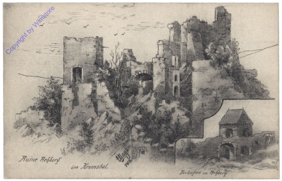 ak132466 Rehberg, Ruine