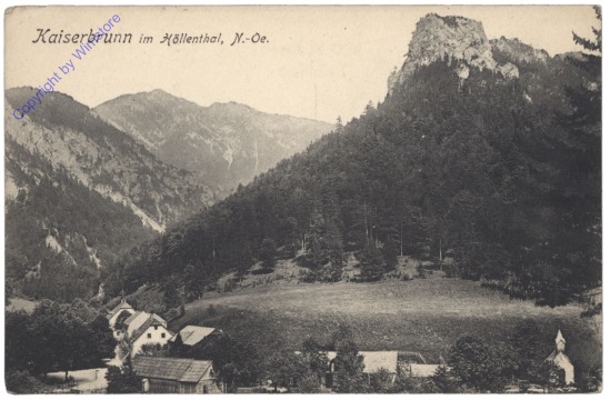 Reichenau, Kaiserbrunn im Höllental