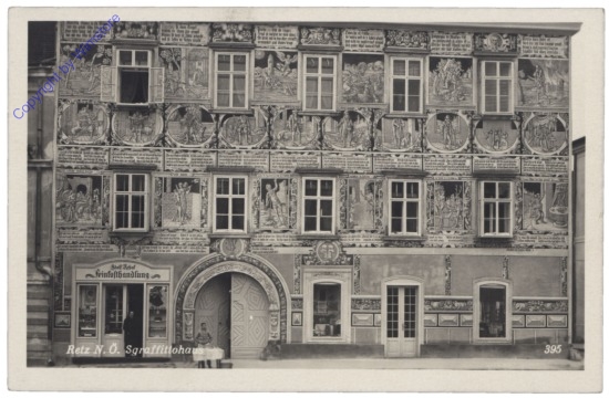 ak132508 Retz, Sgraffittohaus