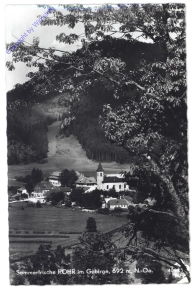 ak132538 Rohr im Gebirge, Ortsansicht