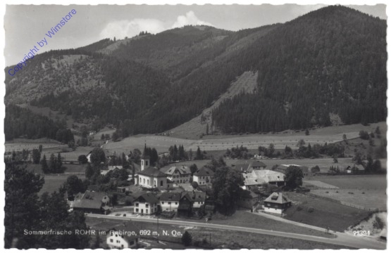 ak132539 Rohr im Gebirge, Ortsansicht