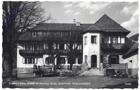 ak132542 Rohr im Gebirge, Gasthof Thalhammer