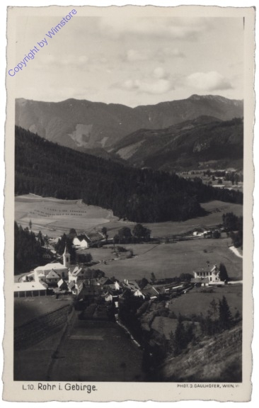 ak132543 Rohr im Gebirge, Gasthof Thalhammer