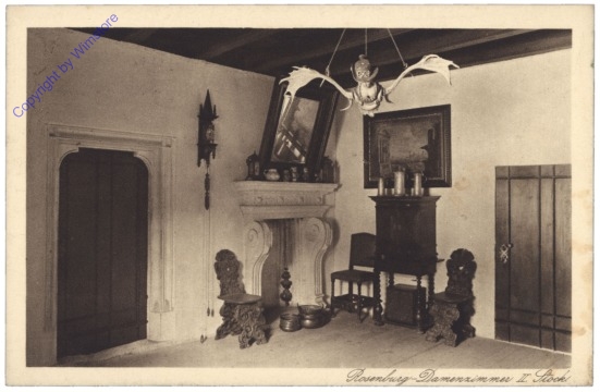 Rosenburg am Kamp, Damenzimmer II. Stock