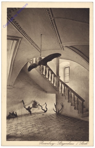 Rosenburg am Kamp, Stiegenhaus I. Stock