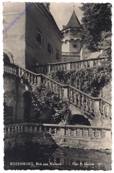 Rosenburg am Kamp, Blick zum Wartturm