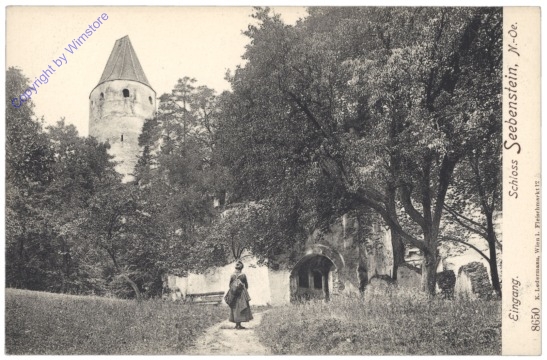 Seebenstein, Schloss, Eingang