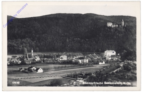 Seebenstein, Ortsansicht