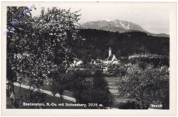 Seebenstein, mit Schneeberg