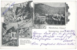 Semmering, Herzlichen Gruß!