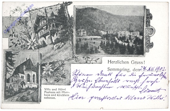 Semmering, Herzlichen Gruß!