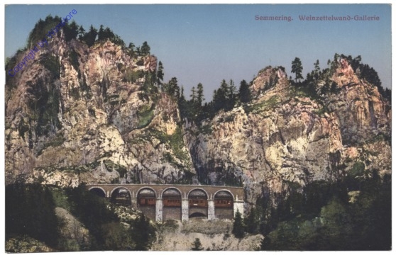Semmering, Weinzettelwand-Gallerie