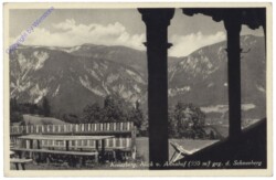 Semmering, Kreuzberg, Blick v. annahof geg. d. Schneeberg