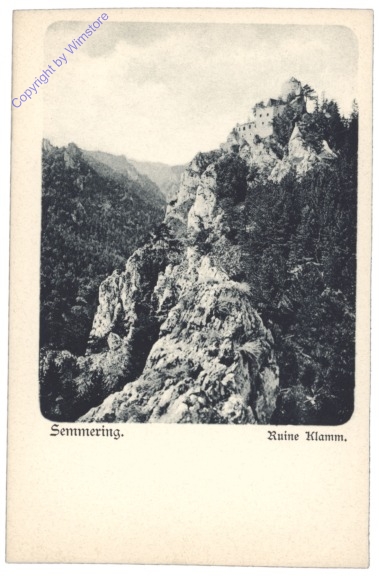 Semmering, Ruine Klamm
