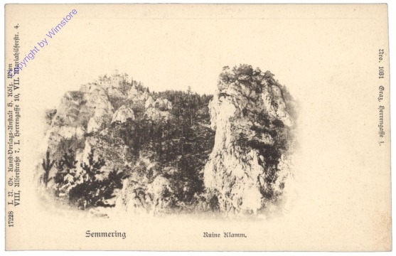 Semmering, Ruine Klamm